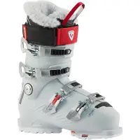 Rossignol - Dames skischoenen - Pure Pro 90 Gw Snow Grey voor Dames van Wol - Maat 36,5 - Zwart