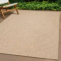OTTO The carpet Vloerkleed Kansas moderne robuuste in- en outdoor tapijt jute look