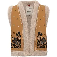 LOOXS Meisjes gilet boho oker