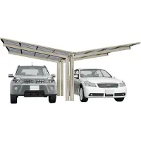 Ximax - 76131 - Aluminium carport Linea type 60 Y-versie inox look