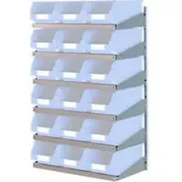 Schäfer Shop wandrek 6 LK , 6 schappen, zonder dozen, L 1000 x B 640 x D 300 mm