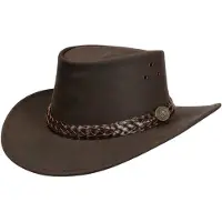 Scippis Wallaroo Leren Hoed by Scippis