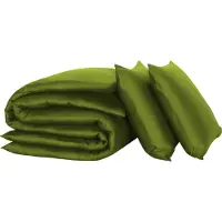 De Witte Lietaer Dekbedovertrek Olivia Cactus Satijn-260 x 200 / 220 / 240 cm | Extra Breed