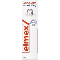 Elmex Anti-Cariës Mentholvrij Tandpasta – 6 x 75 ml - Voordeelverpakking