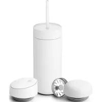 Fellow Thermosmok Carter 3-in-1 Sip System, 474 ml – Matte White