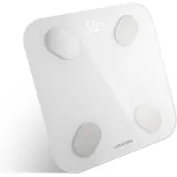 Lanaform - PDS-200C - Personenweegschaal Digitaal - Weegschaal - Smart Weegschaal - Weegschaal Personenweegschaal - 18 X Lichaamsanalyse - Incl. App