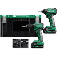 HiKOKI KC18DD WFZ DS18DD / WH18DD 2X 2,0AH HSC (gereedschapset)