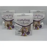 It's My Dog 3 X 85 gram chicken & fish sandwich 100% graanvrij geen toegevoegde suiker .gezond en lekker kippenborst 76% vis 5%