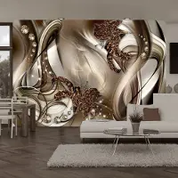 Karo-art 147cm X 105cm - Zelfklevend fotobehang - Excentrieke compositie, 8 maten, premium print