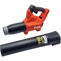 Flex - GBL 790 18-EC - Auto Droogblazer Draadloos - 790 m³/h - MAX 151km/u + Stubby Nozzle + Blowerband Grey
