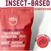 Imby Insect Based Hondenvoer PUPPY - 10kg - 100% natuurlijk hondenbrokken - Insecteneiwit - Hondenvoeding