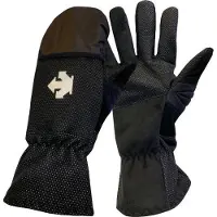 Descente Wombat - Fietshandschoenen Winter - Met Regenbescherming - Zwart - Maat S