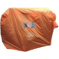 MOST Outdoor - Highlander Highlander Noodtent, overlevingsonderkomen voor noodsituaties, geschikt voor 4-5 personen - Oranje