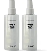 Keune 2 stuks - - Rush Hour - Dry Accelerator 200 ml