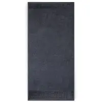 Zwoltex Paulo 3 AB Handdoek Zwart 500g 70x140cm - Antibacterieel