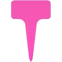 Combicraft steeketiketten met bordje 60x96mm roze - per 100 stuks