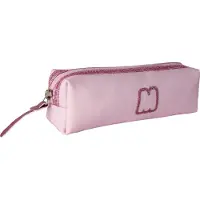 Marshmallow Half Glitter Pink etui - 22 cm lang