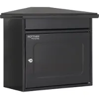 Rottner tresor Rottner Brievenbus Lillian Antraciet |35x39x20,5cm|