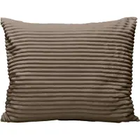 Zelesta Groovebed Kussenslopen Taupe - Kussenslopen 60 x 70 set van 2