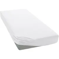 Cinderella Hoeslaken - 2 Persoons - Flanel - 160x200/210 cm - tot 30 cm matrashoogte - Wit
