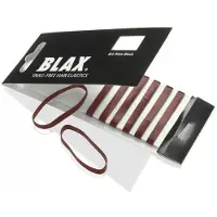 Blax - Snag-Free Hår Elastik BRUN 4mm 8 stk.