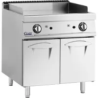 Royal Catering Gas grillplaat - 12 kW - glad - 50 - 300 °C - propaan / LPG / natuurlijk gas -