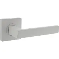 Intersteel Deurkruk Hera op vierkant rozet - wit
