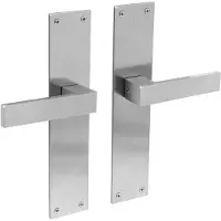 Intersteel Deurkruk Amsterdam op blind schild - RVS