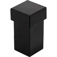 Intersteel Deurstop Vierkant universeel 56x30x30mm zwart