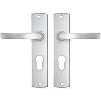 Axa | Binnendeurbeslag | Curve kruk | Blok | PC55 | Aluminium