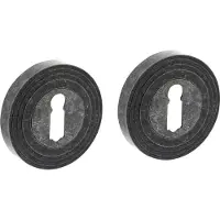 Intersteel | Rozet met sleutelgat 55x10mm | Oud Grijs