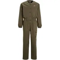 Me & My Monkey boilersuit Roxanne groen Jumpsuit Meisjes Katoen Ronde hals - maat 110/116
