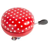 M-Wave Fietsbel ding-dong ø80mm - ladybird red