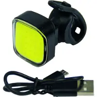 URBAN PROOF Fiets Koplamp LED High Power vierkant - USB oplaadbaar