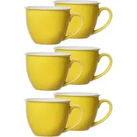 Ritzenhoff & Breker Jumbotassen Doppio 350 ml Set van 6