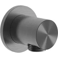Hotbath Archie AR517 wanduitlaat geborsteld gunmetal PVD
