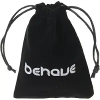 Behave Elastische armband metaal met blauwe facet kralen