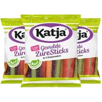 Katja 3x Gevulde Zure Stick Mix 125 Gr