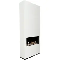 Xaralyn Waterdamphaard - Ambiance EOB - zwart hout - met afstandsbediening - Opti-Myst elektrische sfeerhaard - Cassette 600 - tunnelhaard - room divider