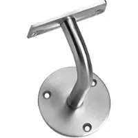 Intersteel Leuninghouder opschroevend vlak zadel - RVS