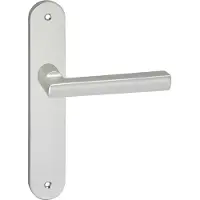 Impresso Leeds Aluminium op Ovaal schild met schroeven