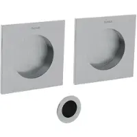 Olivari Schuifdeurkom Giotto Q chroom mat