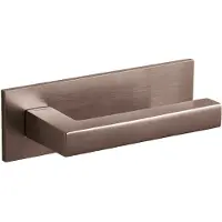 Olivari Deurklink ABC horizontaal schild brons mat
