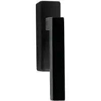Hardbrass Hard Brass | Shuffle Geneve Raamkruk Afsluitbaar | Zwart