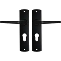 Axa Deurbeslag | Deurklink met cilinderschild | | Curve Duim | 55 mm