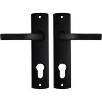 Axa Deurbeslag | Deurklink met cilinderschild | | Curve Blok | 72 mm