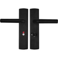 Axa Deurbeslag | Deurklink met wc-sluitingschild | | Curve | 63 mm
