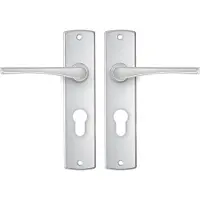 Axa | Binnendeurbeslag | Curve kruk | Vlinder | PC55 | Aluminium