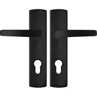 Axa Deurbeslag | Deurklink met cilinderschild | | Curve | 72 mm