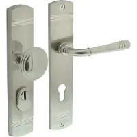 Intersteel Voordeurbeslag Helena PC 72mm nikkel mat